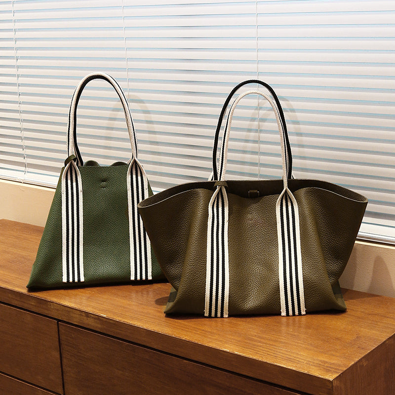 light-green_leather_large_tote_bags_handbag_with_stripe_strap_1