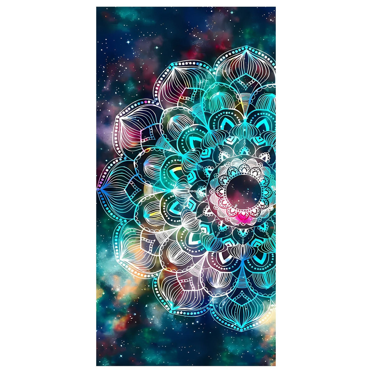 Mandala Print Beach Towel | PRUSES - PRUSES