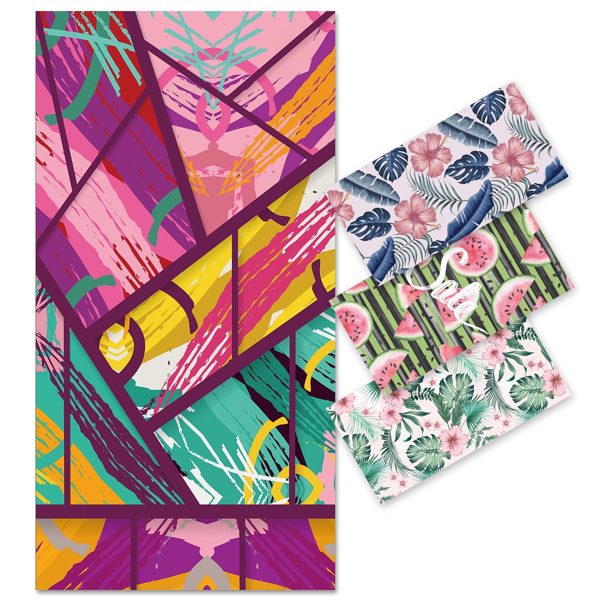 Oversized Double - Faced Fleece Quick - Drying Beach Towel | PRUSES - PRUSES