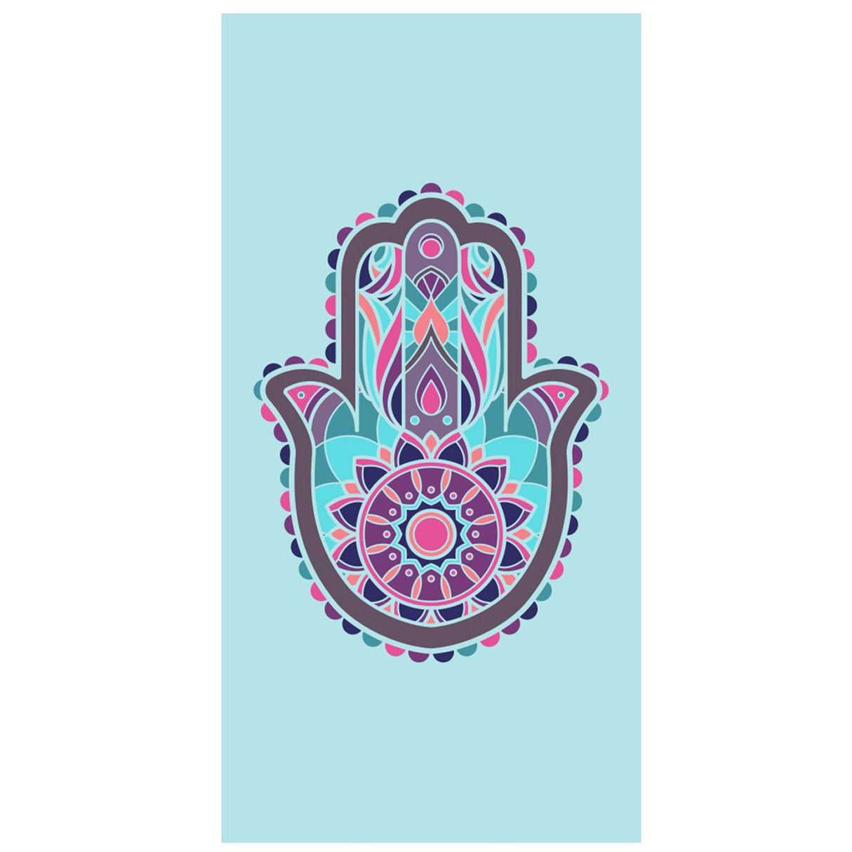 Palm Pattern Design Beach Towel | PRUSES - PRUSES