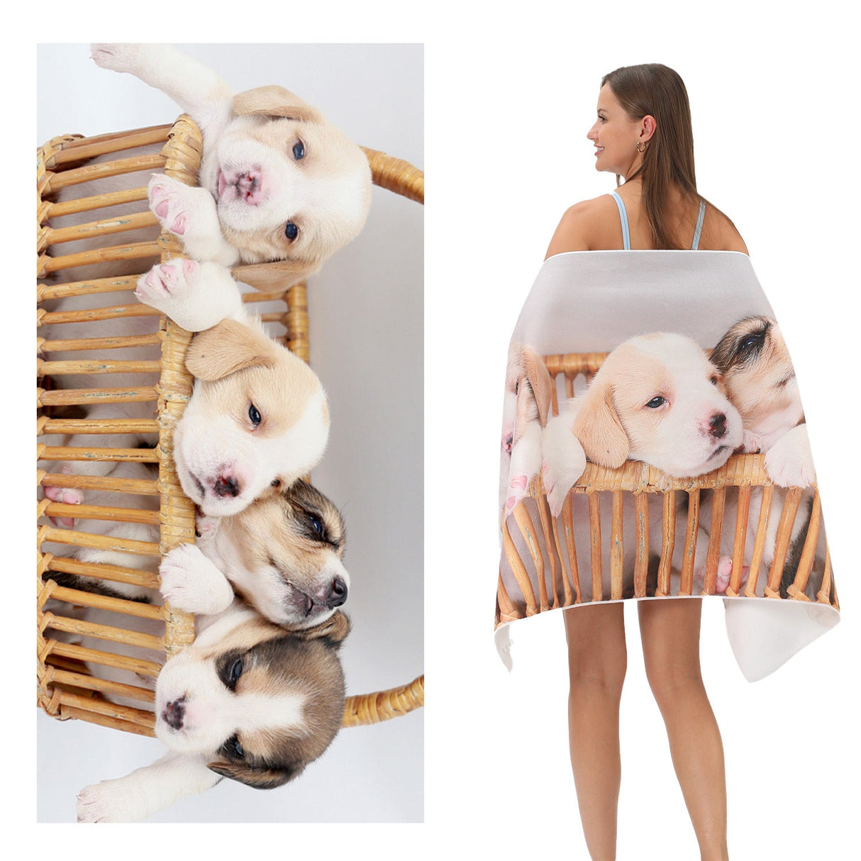 Pet Pictures Beach Towel | PRUSES - PRUSES