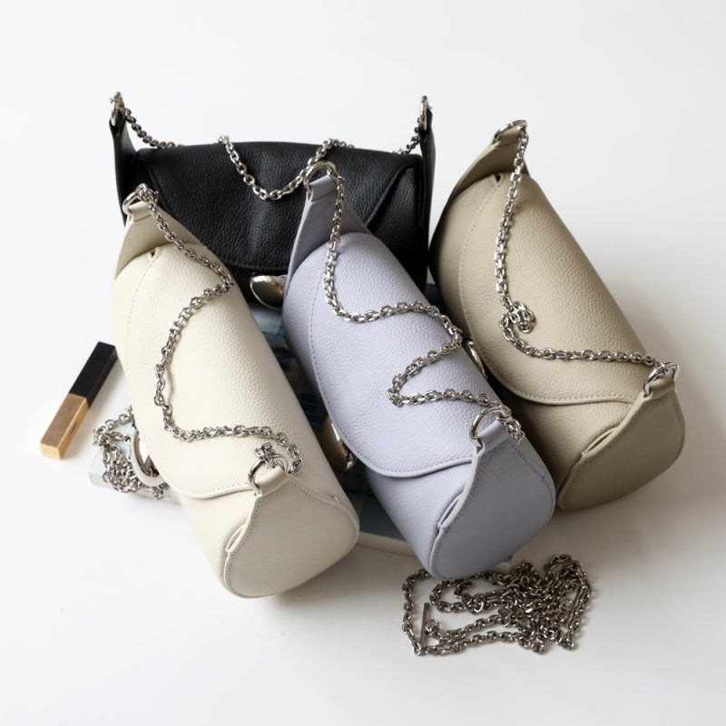 purple_leather_cylinder_chain_shoulder_crossbody_purses_5