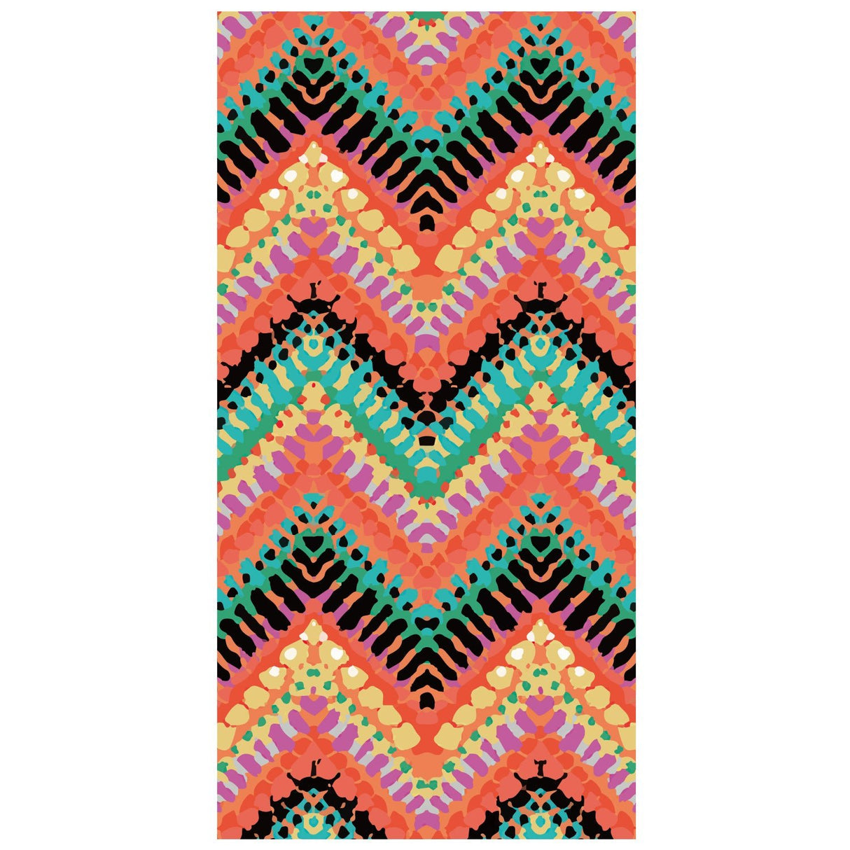 Retro Double - Faced Fleece Quick - Drying Beach Towel | PRUSES - PRUSES