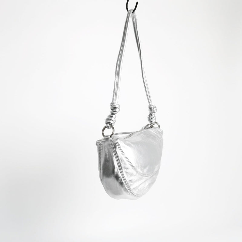 Silver_soft_leather_zipper_half-moon_shoulder_bag_vintage_hobo_bags