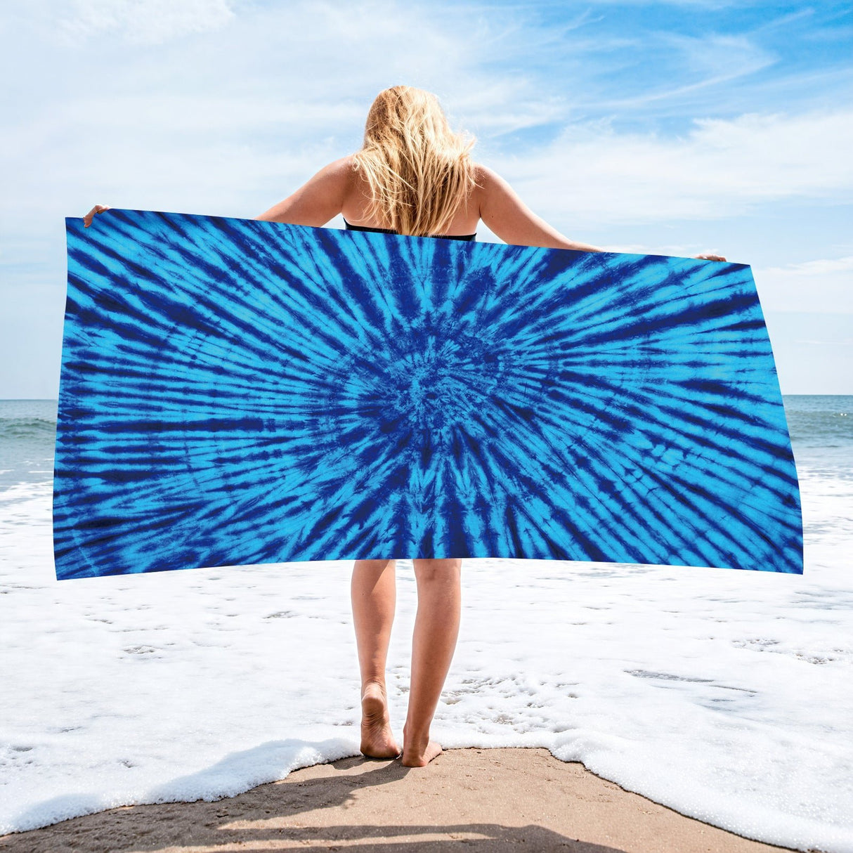 Tie Dye Beach Towel | PRUSES - PRUSES