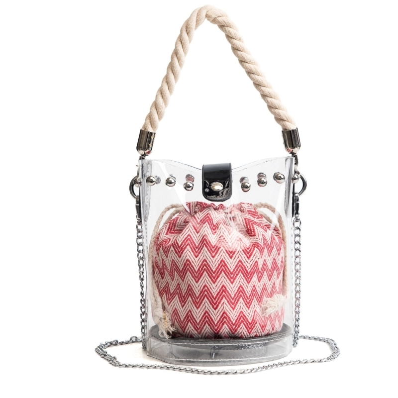 transparent_bucket_handbags_red_woven_bag_with_studs_9