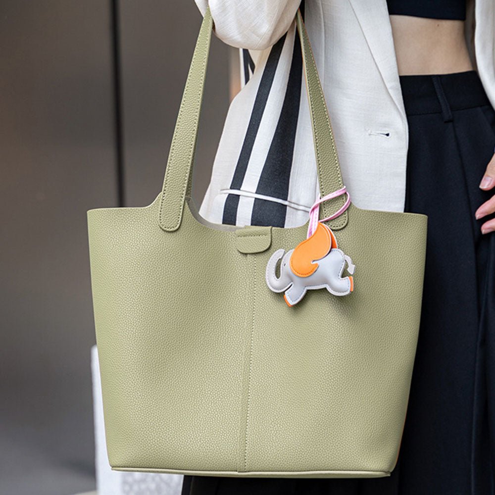 Women Fashion Leather Handbag Stylish Commuter Tote Bag | PRUSES - PRUSES