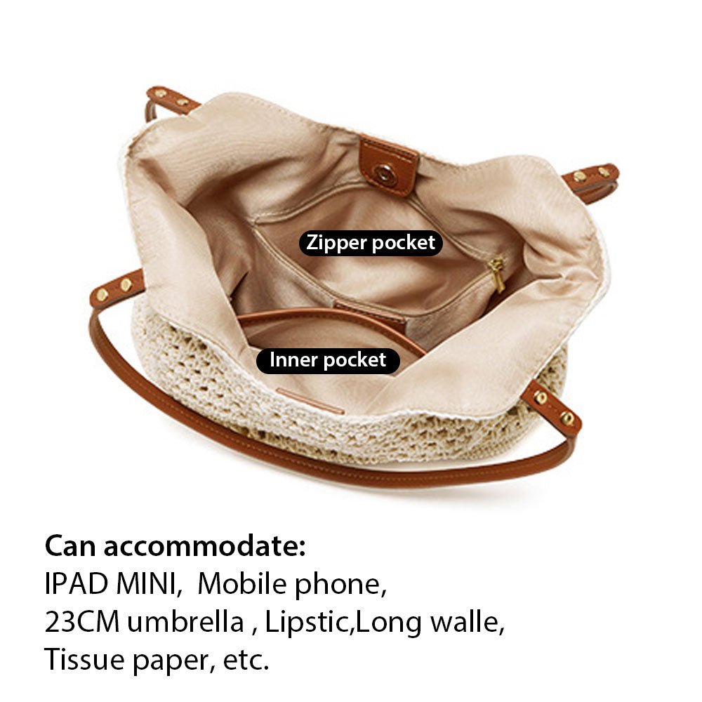 Women Hand - Woven Beach Tote Bag | PRUSES - PRUSES