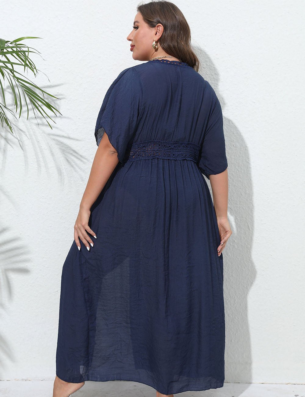 Women Plus Size Beach Strap Sun Protection Cover Up | PRUSES - PRUSES