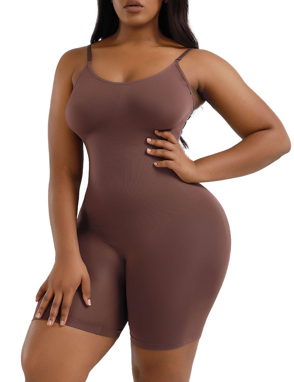 Women Plus Size Bodysuit Shorts Sculpting Seamless Shapewear | PRUSES - PRUSES