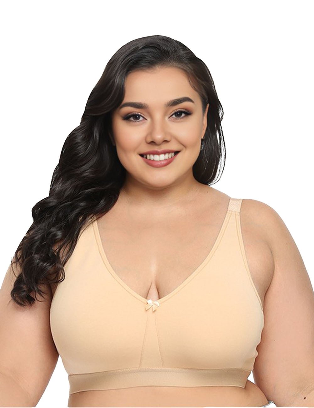 Women Plus Size Cotton Full Coverage Ultrathin Bra | PRUSES - PRUSES