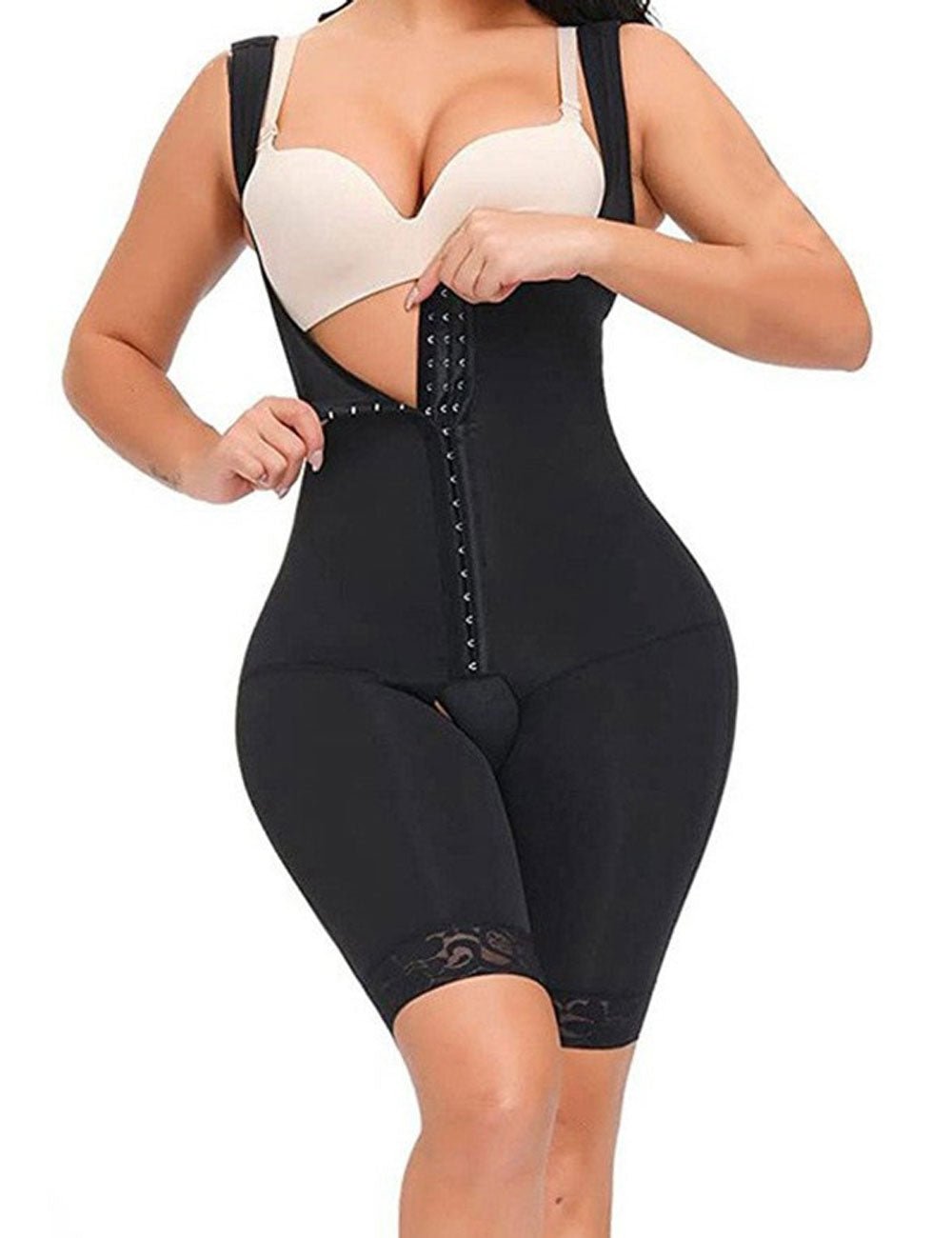 Women Plus Size Open Bust Shapewear - PRUSES