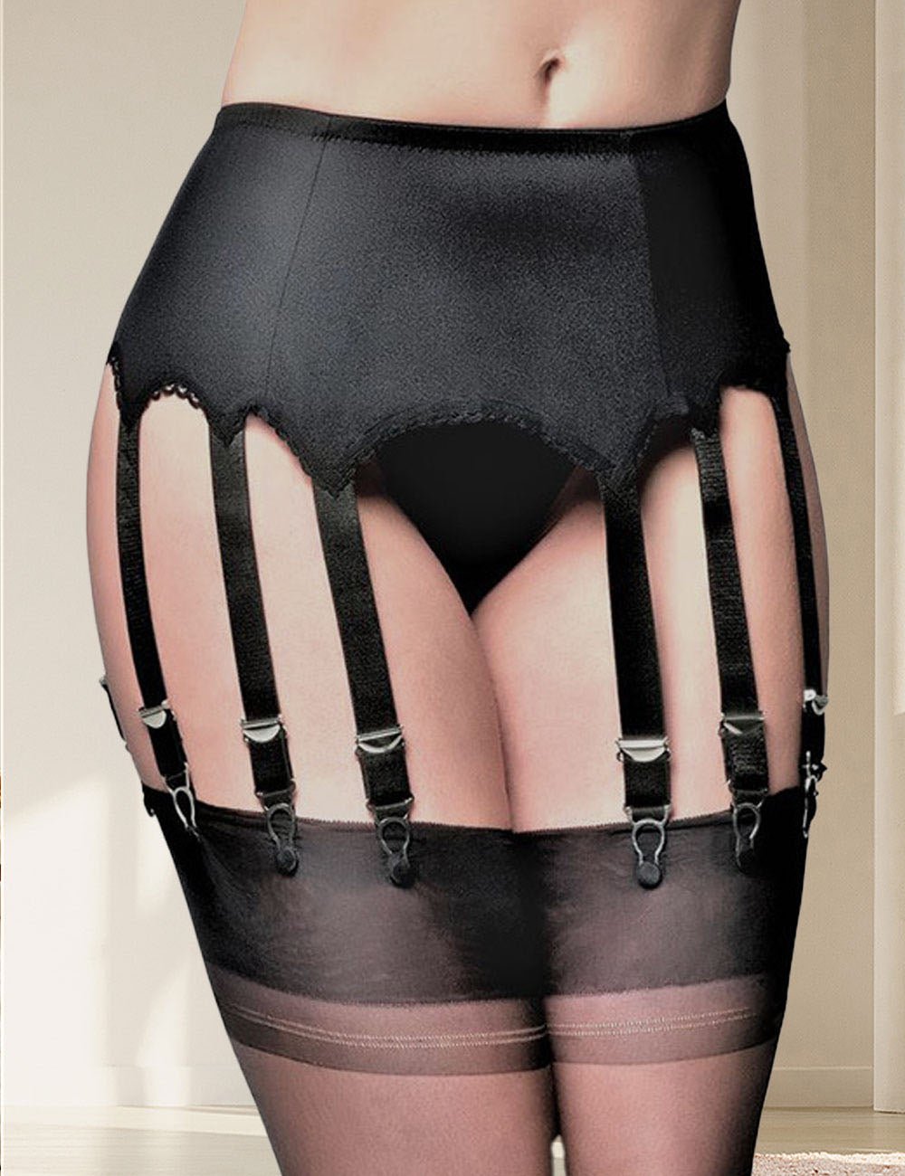 Women Plus Size Ten - claw Garter Belts - PRUSES
