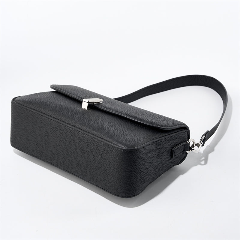 women_s_black_genuine_leather_crossbody_bag_square_flap_shoulder_bag_1
