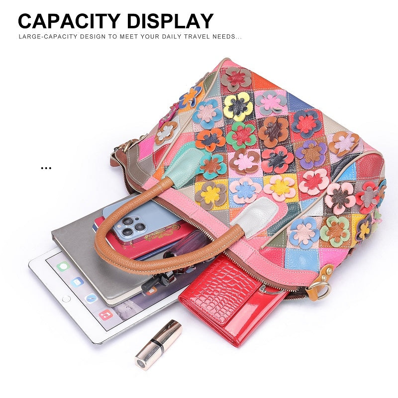 women_s_pink_flowers_leather_satchel_handbag_work_tote_bags_12