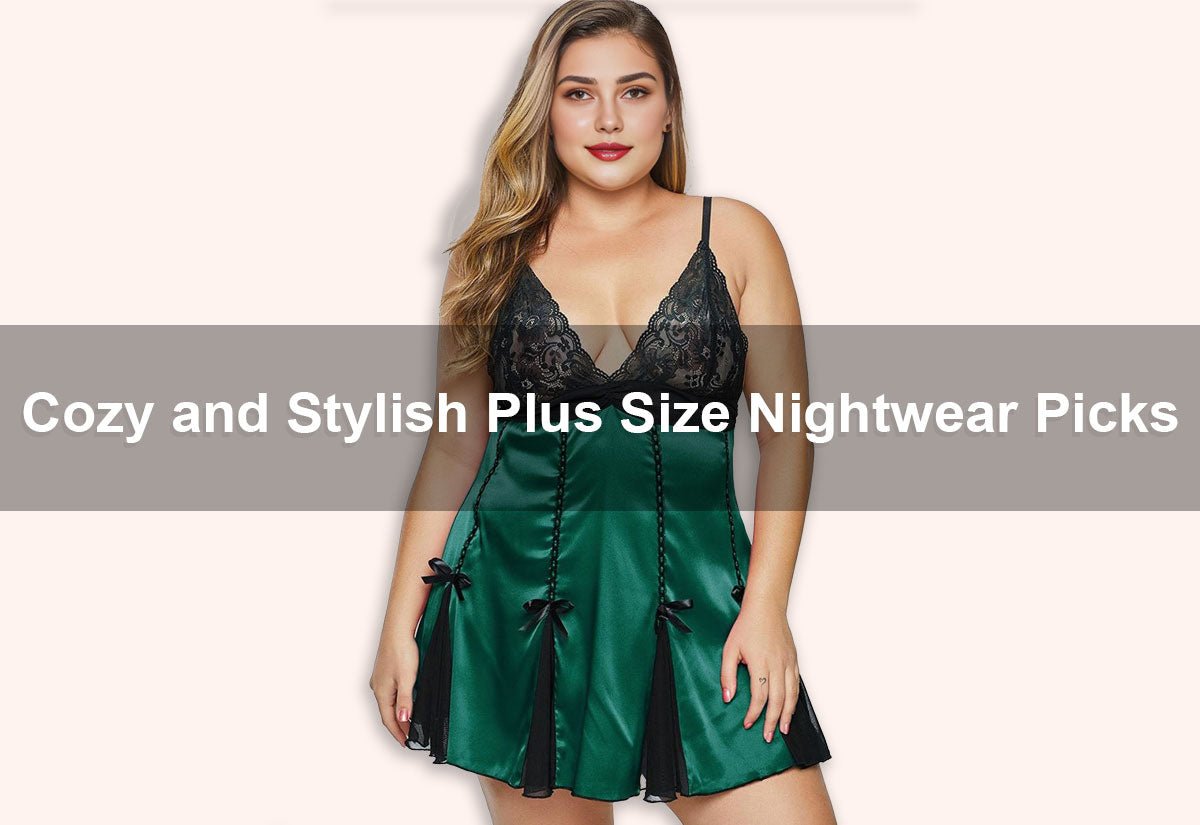 Cozy and Stylish Plus Size Nightwear Picks -  PRUSES