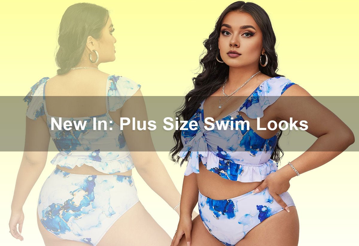 New In: Plus Size Swim Looks -  PRUSES