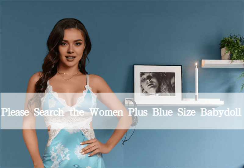 Please Search the Women Plus Blue Size Babydoll|PRUSES -  PRUSES