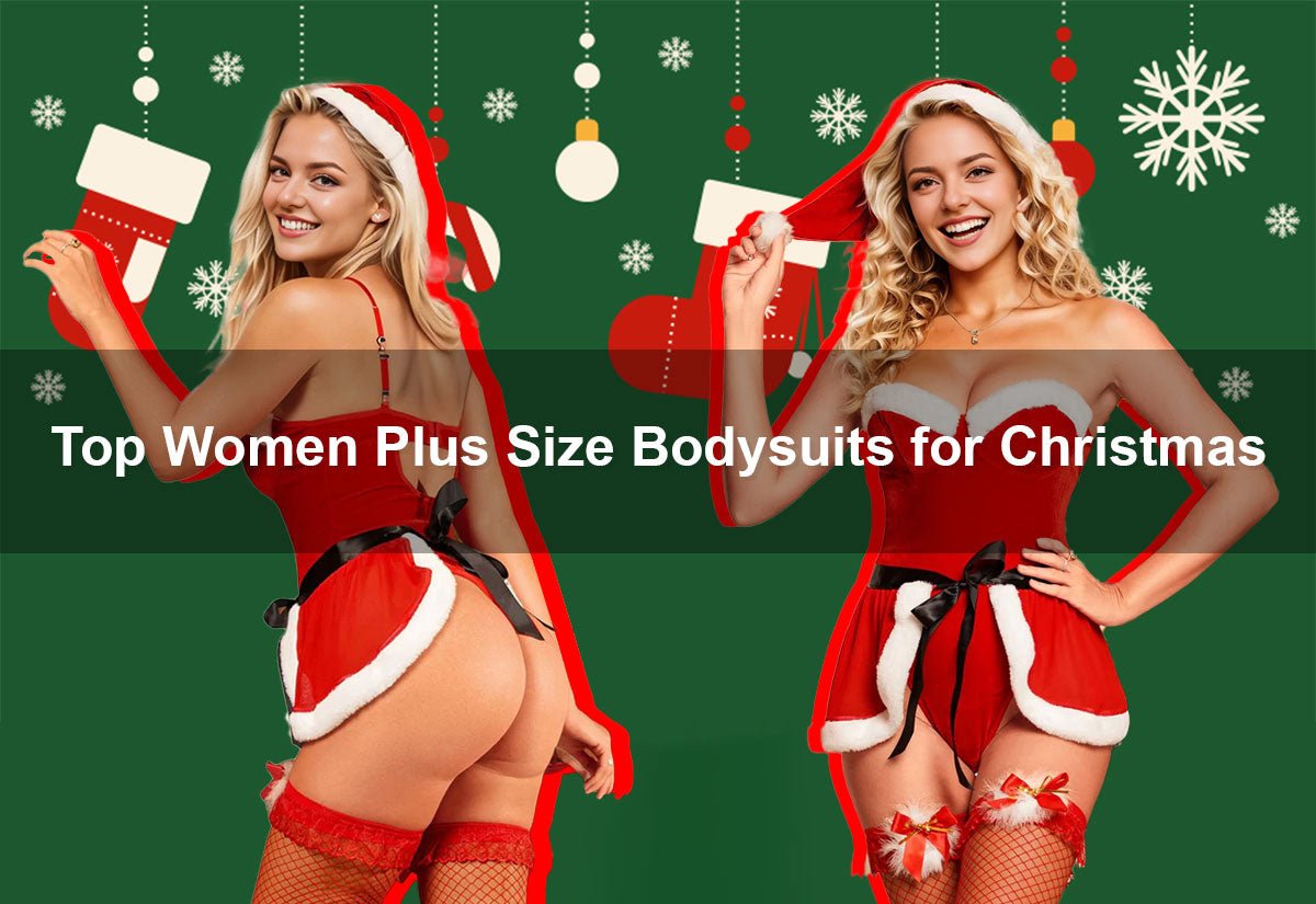 Top Women Plus Size Bodysuits for Christmas -  PRUSES