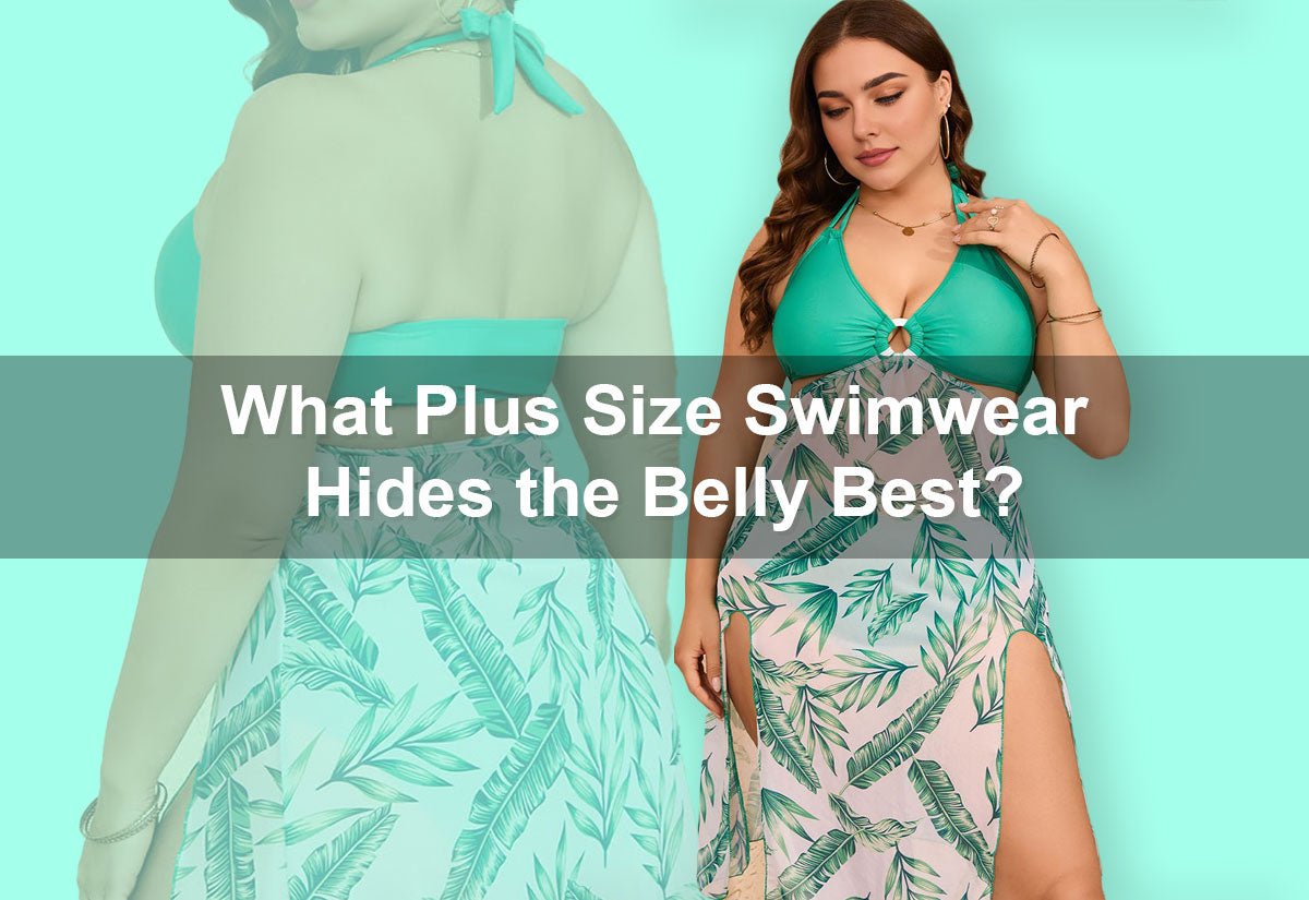 What Plus Size Swimwear Hides the Belly Best? -  PRUSES