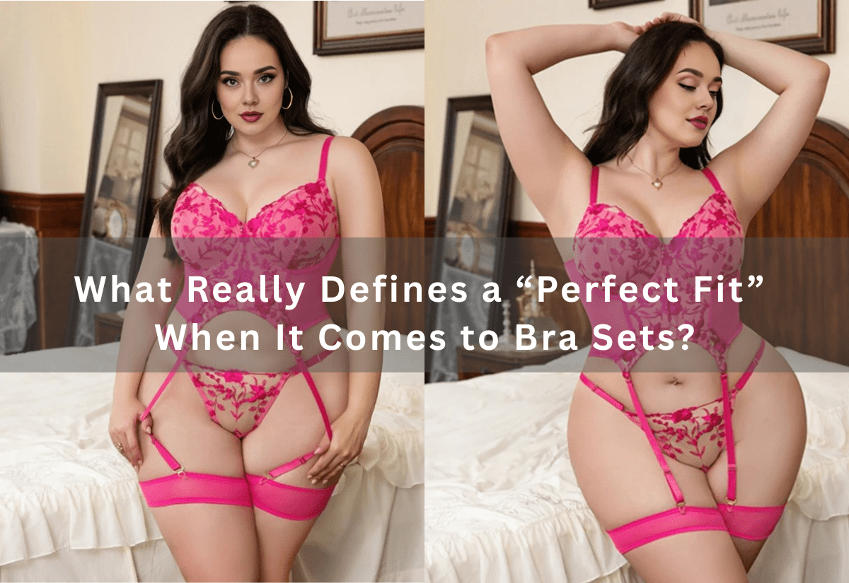 What Really Defines a “Perfect Fit” When It Comes to Bra Sets? -  PRUSES