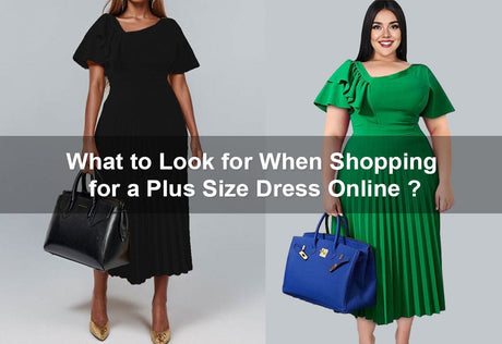 What to Look for When Shopping for a Plus Size Dress Online? -  PRUSES