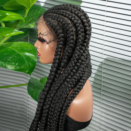 36INCH 9 Strand Braids LACE Braids Wigs