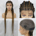 100% Hand-Braided FULL LACE Braided Wigs-1