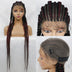 100% Hand-Braided FULL LACE Braided Wigs-3