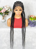 100% Hand-Braided LACE Braided Wigs-1-1
