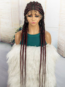 100% Hand-Braided LACE Braided Wigs-1-7