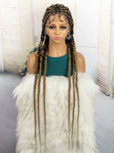 100% Hand-Braided LACE Braided Wigs-1-8