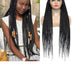 100% Hand Braided Lace Braided Wig