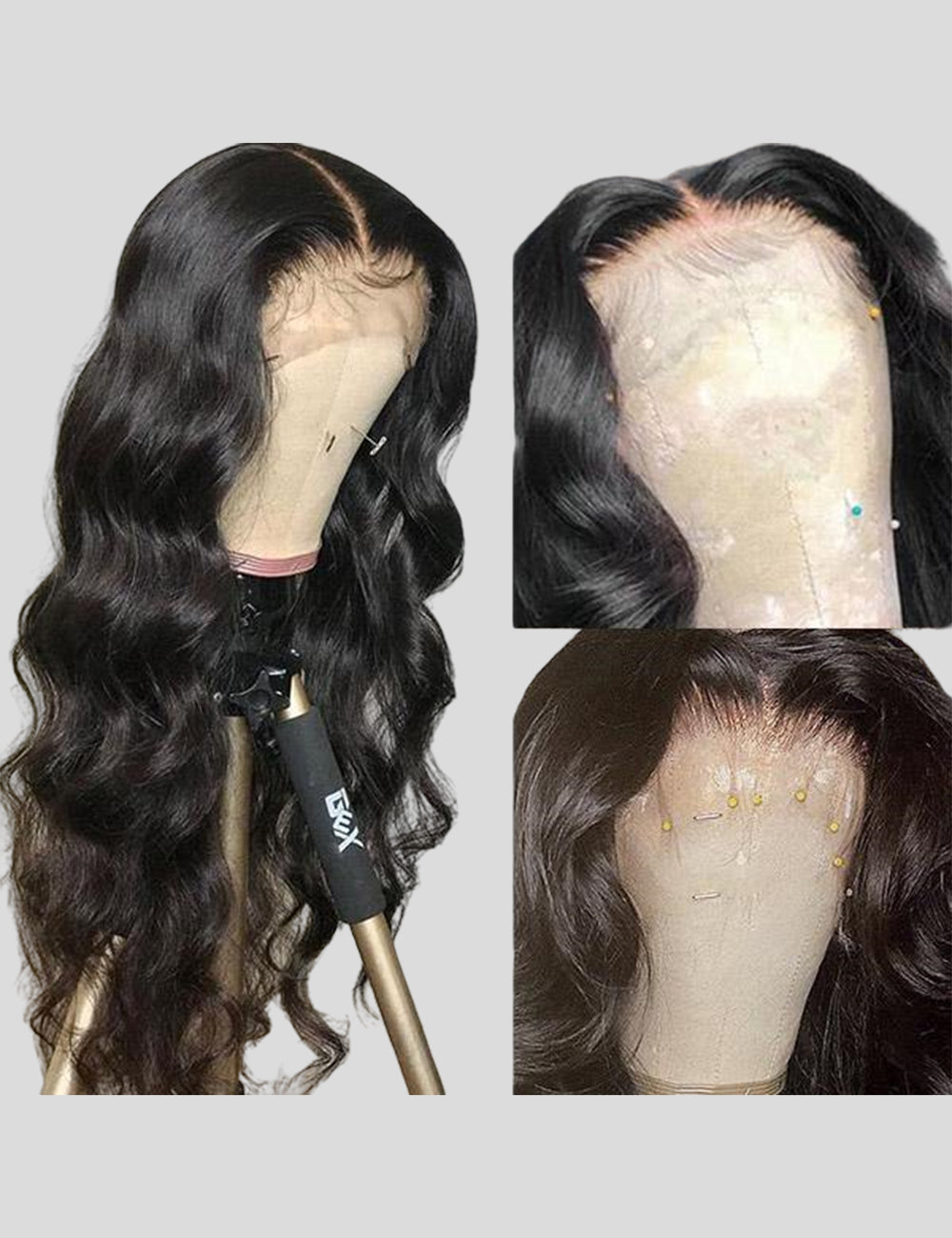 13x6 Lace Front Wig Body Wave Wig HD Transparent Lace Wig Brazilian Human Hair Wigs