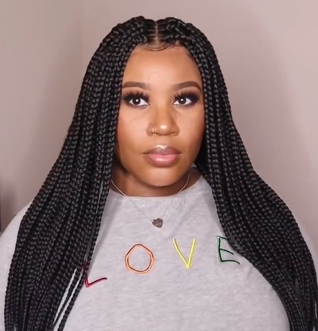 2022 Hand Braided Twist Braids Ombre Color Braided Wig