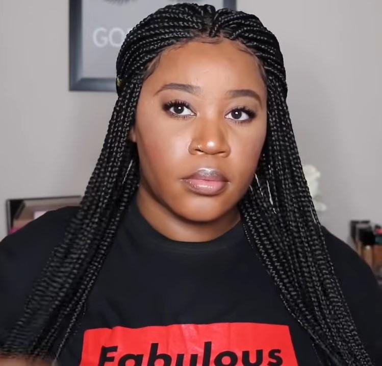 2022 New Hand-Braided Twist Braids Ombre Color Braided Wig-1