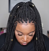 2022 New Hand-Braided Twist Braids Ombre Color Braided Wig-2