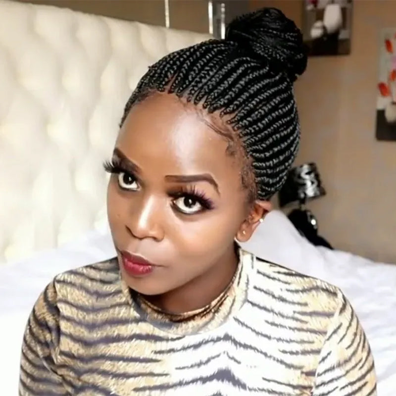 🔥 360 Braided Wig | Glueless Wig 🔥