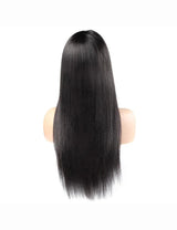 360 Lace Front Wigs With Baby Hair 30Inch Indian Straight HD Human Hair Lace Frontal Wig-6