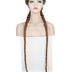 36 Inch Lace Front 2 Dutch Braids Cornrow Braided Wigs-10