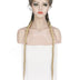 36 Inch Lace Front 2 Dutch Braids Cornrow Braided Wigs-11
