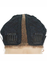 36 Inch Lace Front 2 Dutch Braids Cornrow Braided Wigs-14