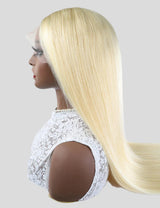 613 Full Lace Human Hair Wigs HD Transparent Lace Straight Human Hair Wigs With Baby Hair-2-2