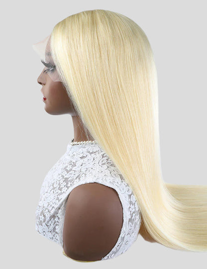 613 Full Lace Human Hair Wigs HD Transparent Lace Straight Human Hair Wigs With Baby Hair-2-2