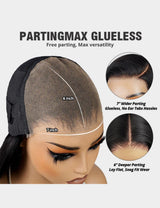 7x6 HD Lace Closure Ready To Go Wigs PartingMax Glueless Water Wave Hair Wig-3