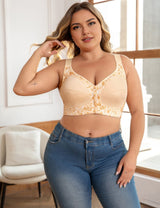 8XL Women Plus Size Frontal Seamless Printed Bra | PRUSES - PRUSES