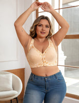 8XL Women Plus Size Frontal Seamless Printed Bra | PRUSES - PRUSES