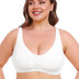 9XL Women Plus Size Front Closure Posture Wireless Back Support Bra | PRUSES