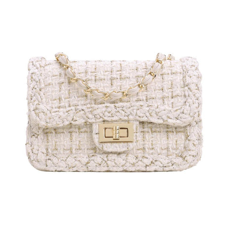 Beige_Tweed_Crossbody_Chain_Bags_Shoulder_Satchel