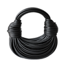 Black_Knotted_Leather_Handbags_Woven_Bag_With_Zipper